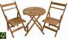 Barbecue table and chair