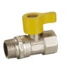 Female x male gas ball valves