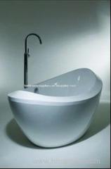 Seamless acrylic bathtub