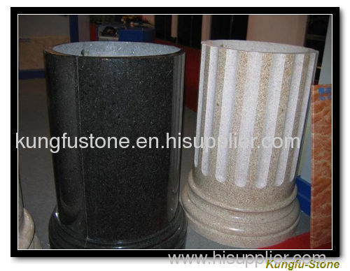 stone pillars and stone column