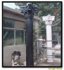 stone pillars and stone column