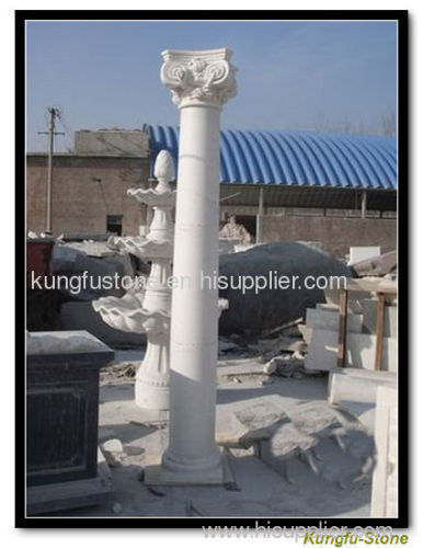 stone pillars and stone column