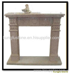 Stone Fireplace mantel