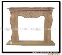 Stone Fireplace mantel