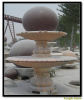 sphere fountain and square fountain