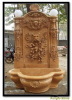 stone wall fountain
