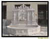 stone wall fountain