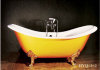 Cast iron enamel bathtub-classical