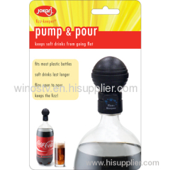 Jokari Fizz-Keeper pump and pour
