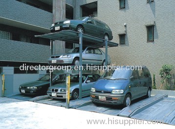 Pit four post parking system car parking lift