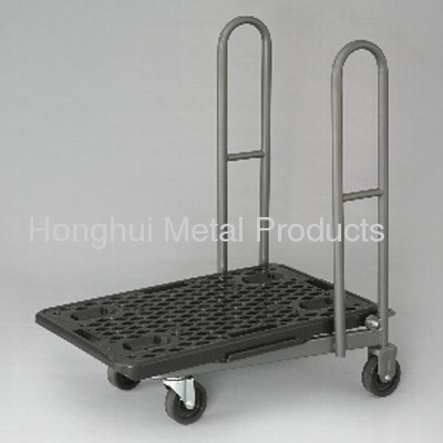 logistics steel platform cart