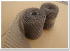 WEB Knitted wire mesh for airbag filter