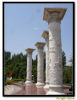 stone marble pillars and column