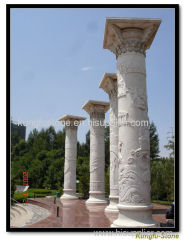 stone marble pillars and column
