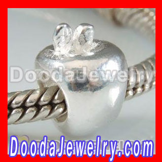 YIWU Dooda Jewelry 925 Sterling Silver Jewelry Beads Charms In Apple Design For european Bracelet Jewelry