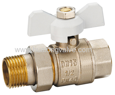 Brass Ball Valve with Union