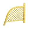 excellent quality bamboo fencing door