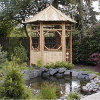 outdoor bamboo gazebo