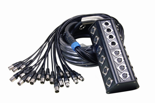 Stage box snake cables