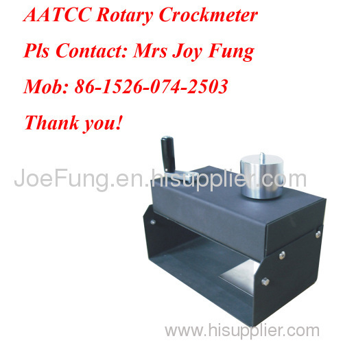 TSA 003 AATCC Rotary Crock meter
