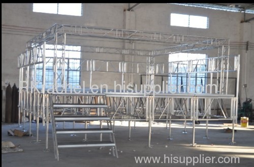 popular aluminum stage used for events