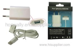 2 in 1 Charger Kit for iPhone 3G/4G