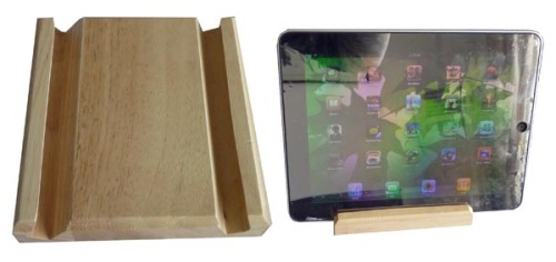 Wood Stand Mount For Apple iPad/iPad 2