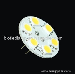 1.2W G4 6SMD led bulb with back pin
