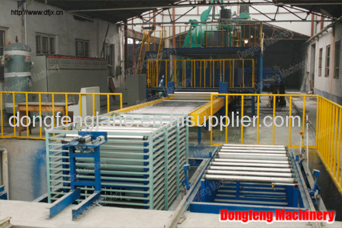 magnesium oxide board machine with 1500 sheet per shift