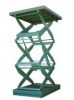 stationary style hydraulic lift goods ladder