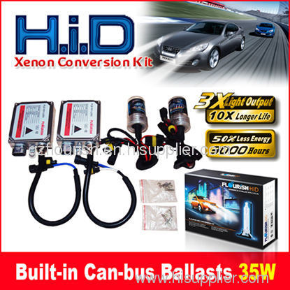 12V/35W Built-in Canbus No Error HID Xenon Conversion Kits FLOURISH BRAND