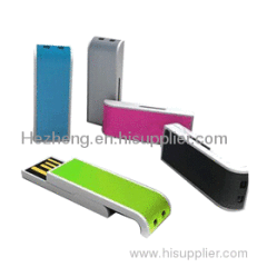 Plastic Push USB Flash Drive
