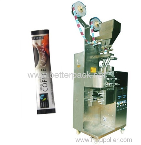 Double multi lane coffee stick packing machinery