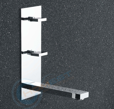 Wall Mounted Square Basin Mixer