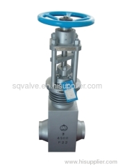 high temperature high pressure gate valve