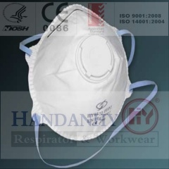 respirator/dust mask/N95/CE/respiratory protection/FFP/P1/P2/disposable particulate respirator/ filtering facepiece