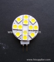 2.4W G4 12 SMD led bulb with side pin