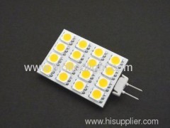 2.1W G4 16SMD led bulb with side pin