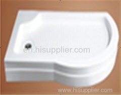 Quadrant irregular shower tray