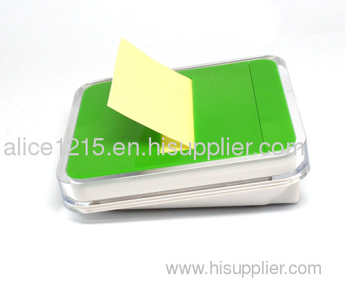 USB Pop Up Memo Pad box with notepaper