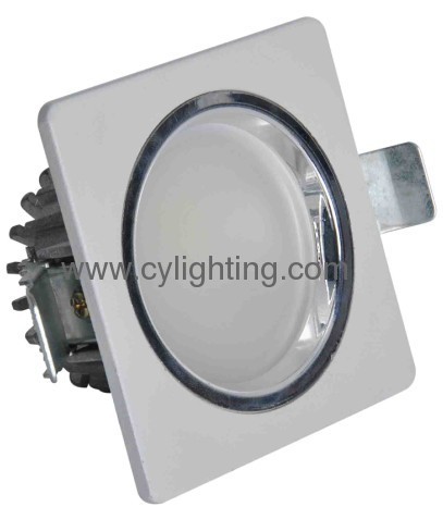 2.4W Aluminum Die-casted 92mm×92mm×52mm LED Down Lights For Indoor Using