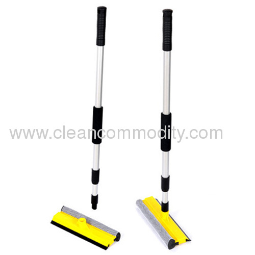 Extendable Window Squeegee With Sponge