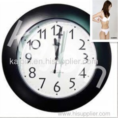 kajoin Wall Clock Color Hidden Surveillance Camera DVR Support 16GB SD Card