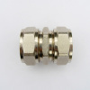 brass screw fittings of equal straight union