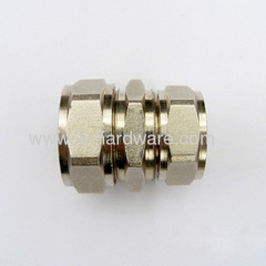 screw brass fittings of reducing straight union