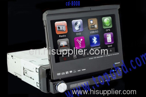 7 inch In Dash Car DVD Player with Touchscreen/GPS/Bluetooth