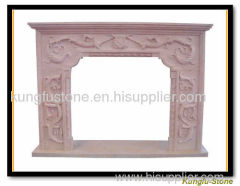 marble,granite fireplace mantel