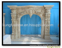 marble,granite fireplace mantel