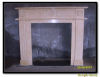 marble,granite fireplace mantel