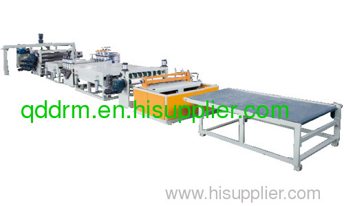PP Hollow Cross-Section Sheet Extrusion Line
